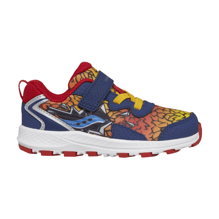 Saucony Flash 3.0 A/C Little Kid 'Blue Red Yellow'