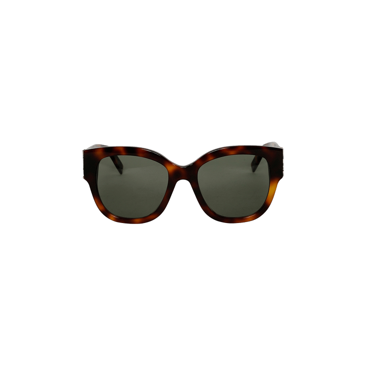Saint Laurent Oversized Cat Eye Sunglasses 'Havana'