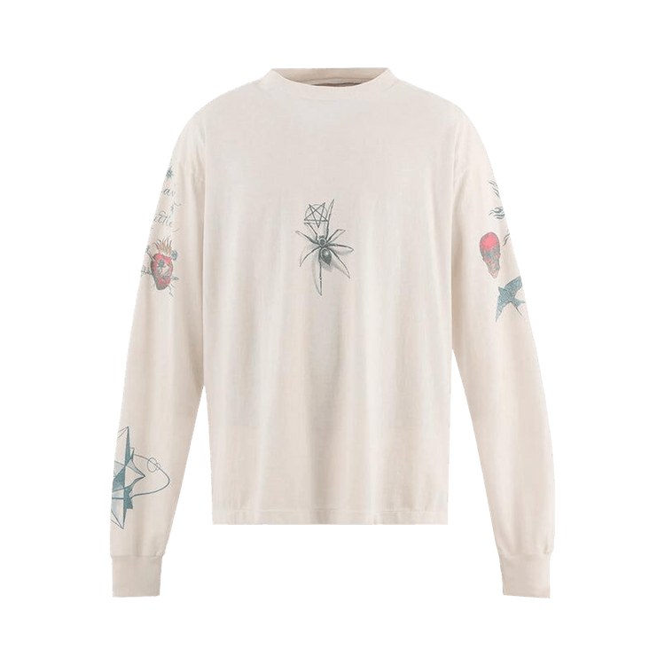 SAINT Mxxxxxx x Dr. Woo Tattoo Long-Sleeve Tee 'White'