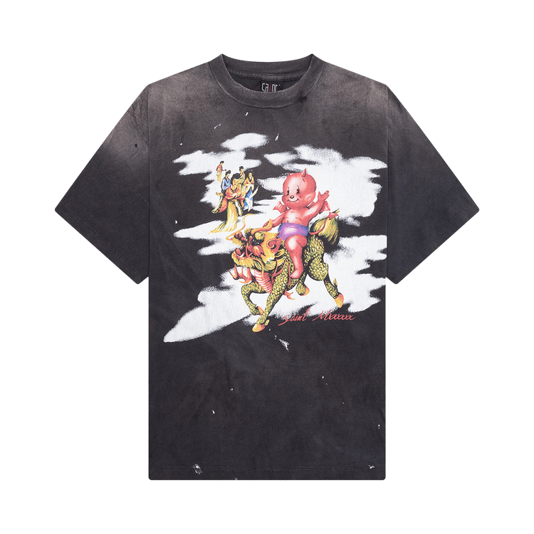 SAINT Mxxxxxx Damaged Tee 'Black'