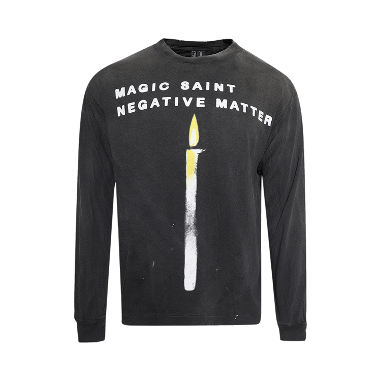 SAINT Mxxxxxx Candle Long-Sleeve Tee 'Black'