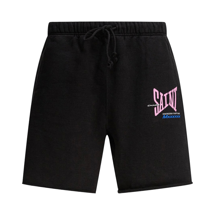SAINT Mxxxxxx Ribon Saint Sweatshort 'Black'