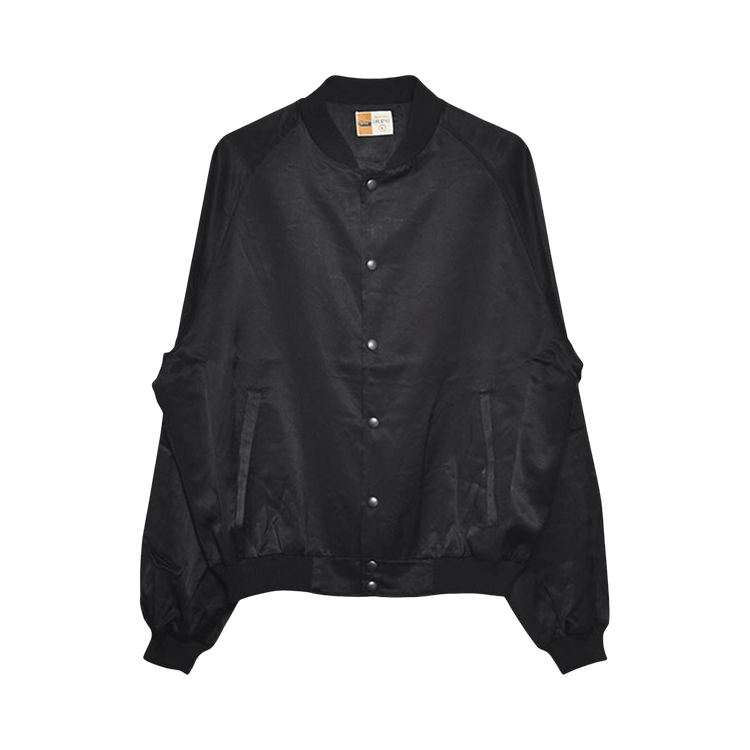 SAINT Mxxxxxx Last Song Satin Jacket 'Black'