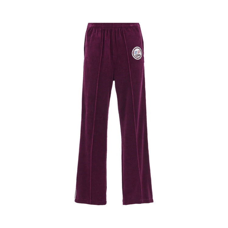 SAINT Mxxxxxx Velour Track Pants 'Burgundy'