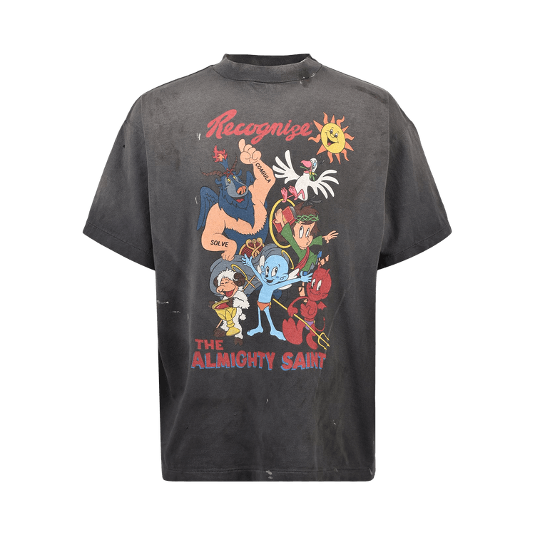 SAINT Mxxxxxx Almithy Saint Short-Sleeve T-Shirt 'Black'