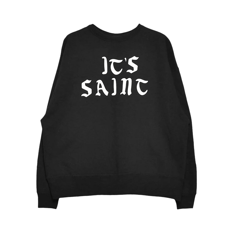 SAINT Mxxxxxx It's Saint Crewneck Sweatshirt 'Black'