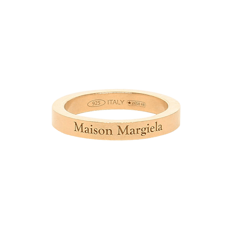 Maison Margiela Thin Logo Ring 'Gold'