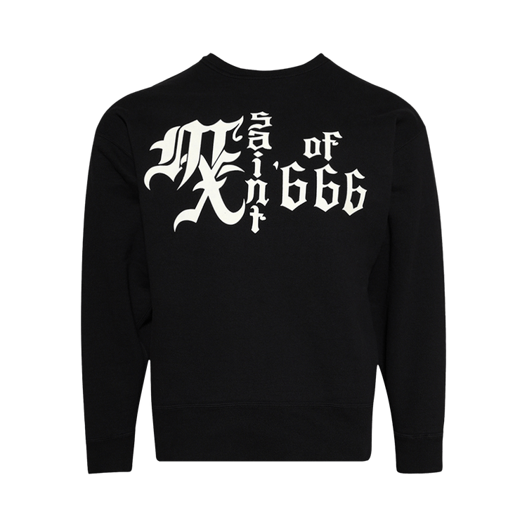 SAINT Mxxxxxx MX666 Crewneck Sweatshirt 'Black'