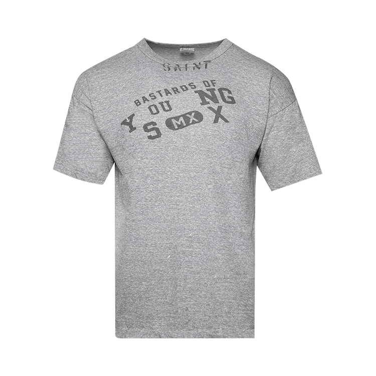 SAINT Mxxxxxx BJ Short-Sleeve Tee 'Gray'