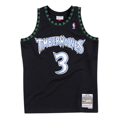 Mitchell & Ness x NBA Minnesota Timberwolves 1997-98 Swingman Jersey 'Stephon Marbury 3'