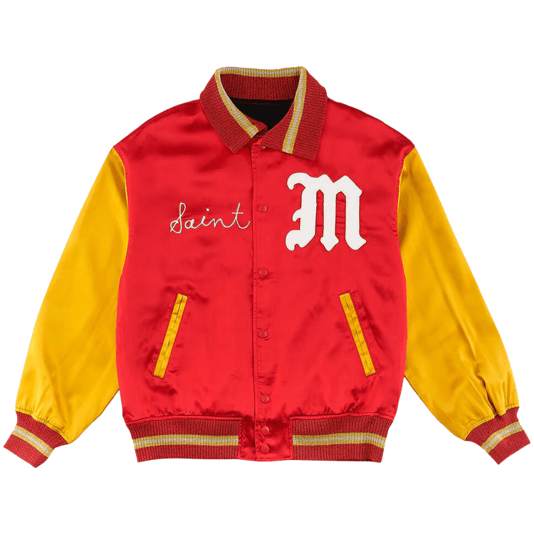 SAINT Mxxxxxx Saint Varsity Jacket 'Red'
