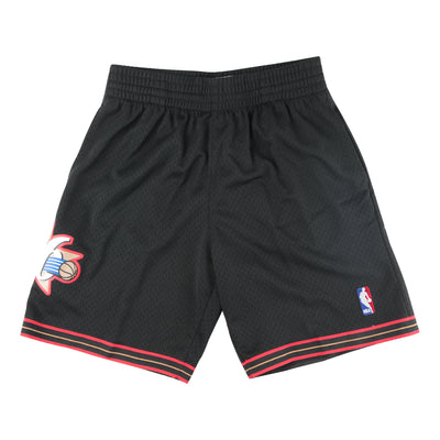 Mitchell & Ness NBA Swingman Shorts Philadelphia 76ers Road 2000-01 'Black'