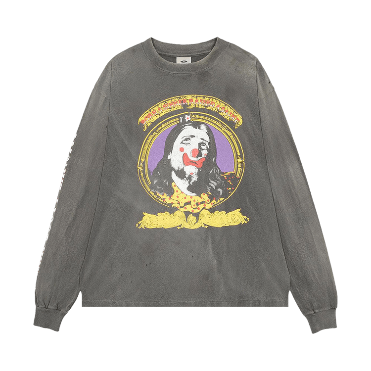 SAINT Mxxxxxx Born Saint Long-Sleeve T-Shirt 'Black'