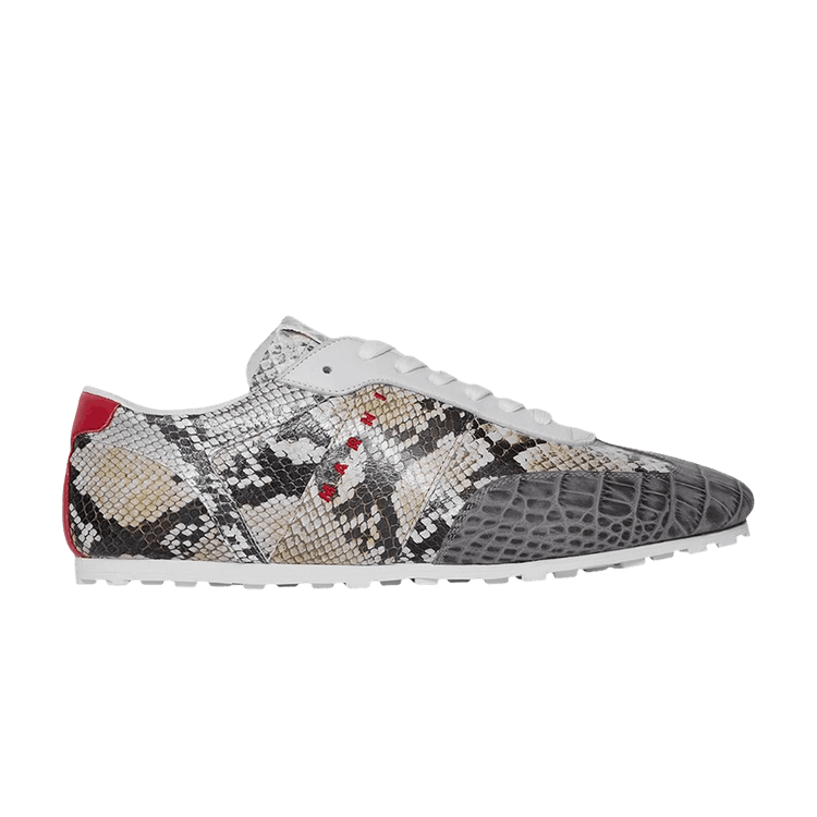 Marni Printed Python Sneaker 'Grey'