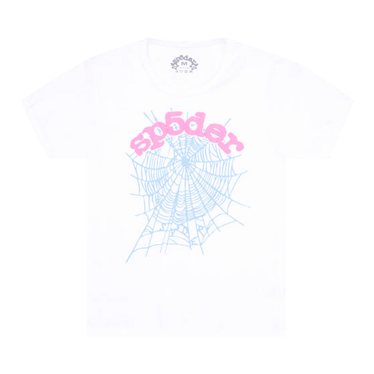 Sp5der OG Web Baby Tee 'White'