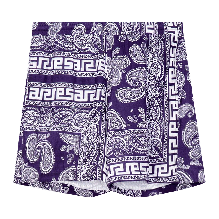 Aries Bandana Shorts 'Navy'