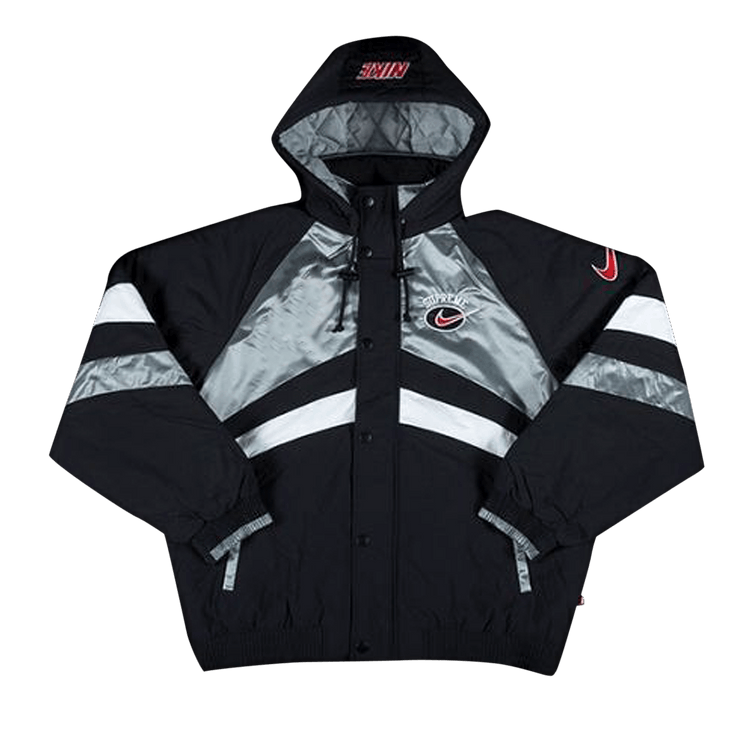 Supreme x Nike Hooded Sport Jacket 'Silver'