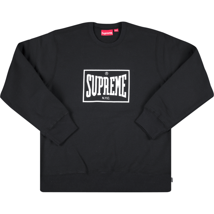 Supreme Warm Up Crewneck 'Black'
