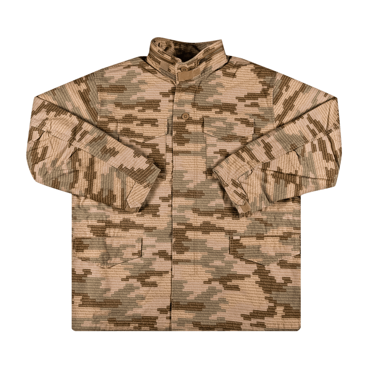 Supreme Logo Camo M-65 Jacket 'Tan'