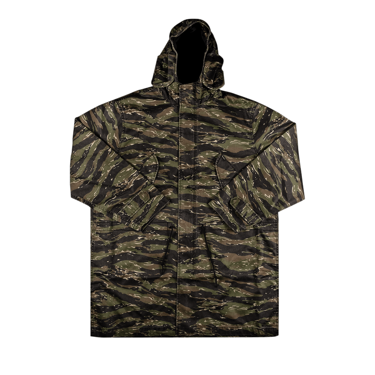 Supreme Hooded Facemask Parka 'Tigerstripe Camo'