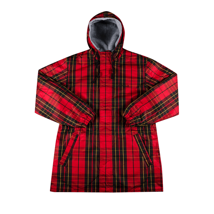 Supreme x Polartec Lined Sidline Parka 'Tartan'