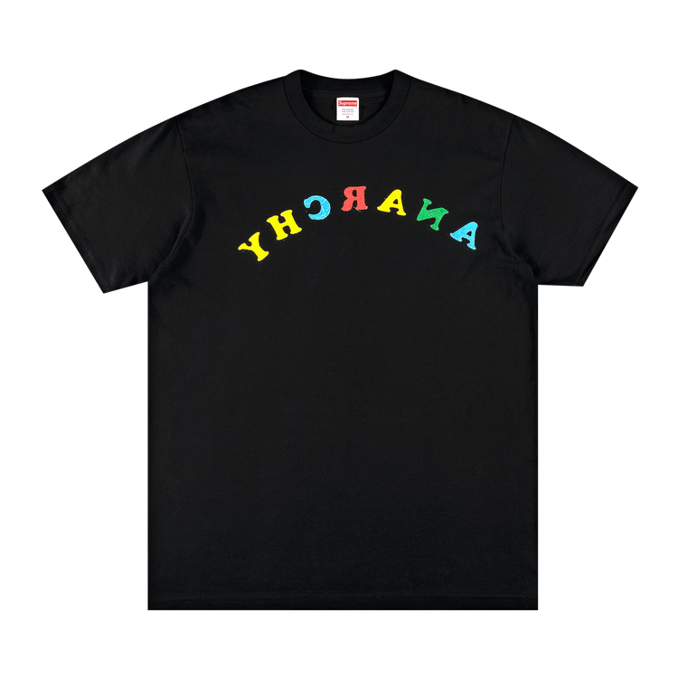 Supreme x Jamie Reid Anarchy Tee 'Black'