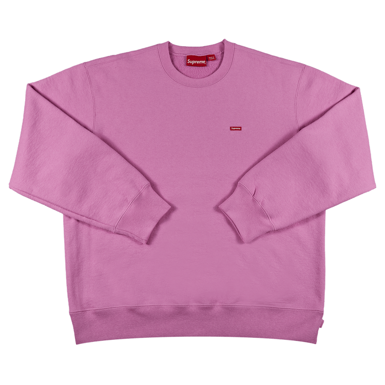 Supreme Small Box Crewneck 'Bright Pink'