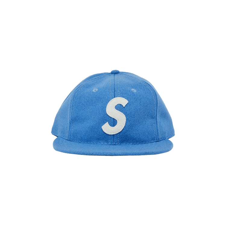 Supreme x Ebbets S Logo Fitted 6-Panel 'Light Blue'