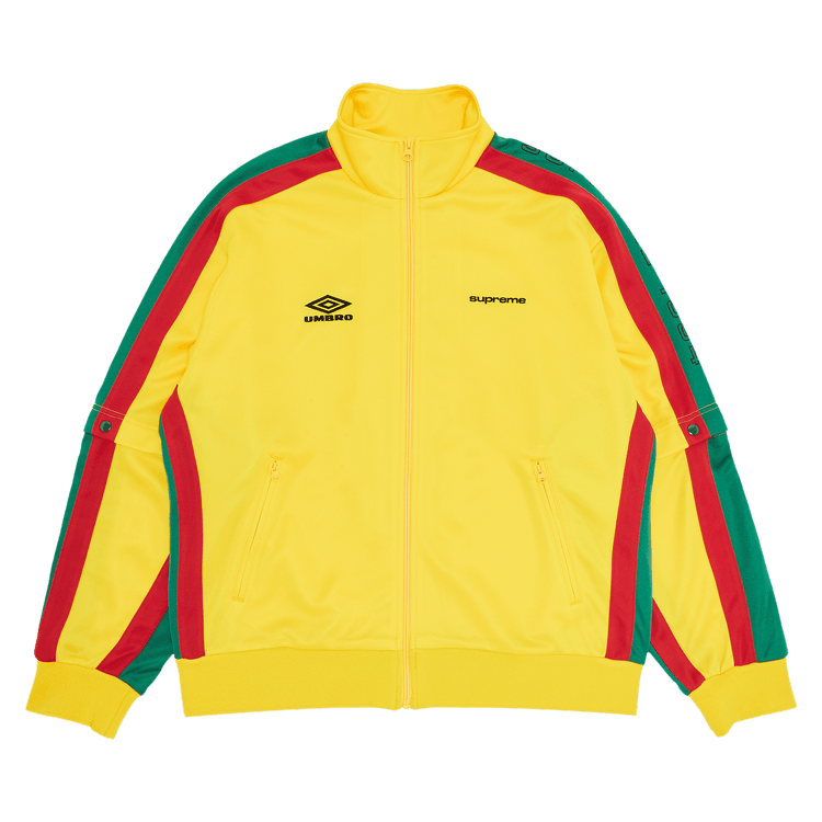 Supreme x Umbro Snap Sleeve Jacket 'Yellow'
