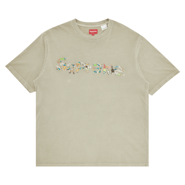 Supreme Animal Kingdom Short-Sleeve Top 'Dusty Tan'