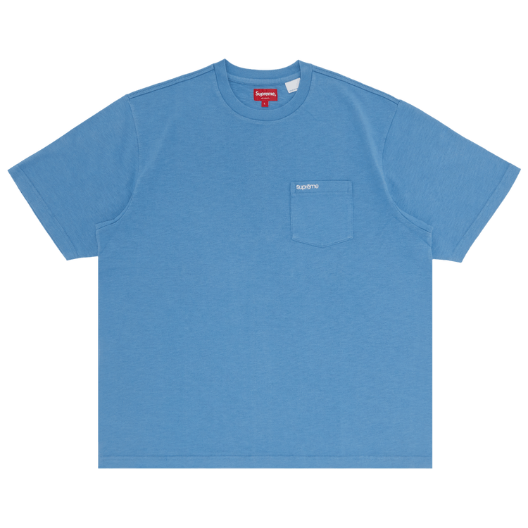 Supreme Short-Sleeve Pocket Tee 'Light Slate'