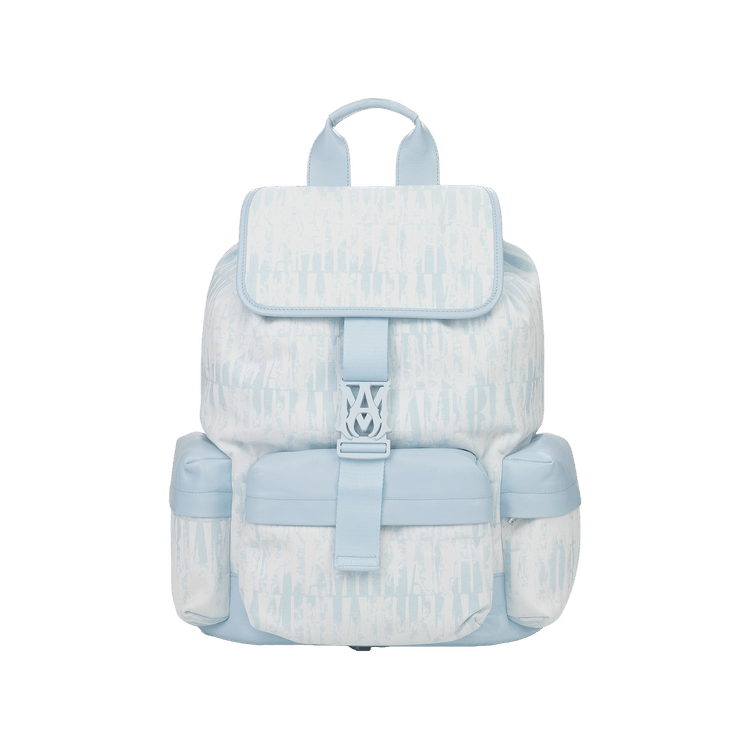 Amiri Jacquard Logo Tie Dye Rucksack 'Blue'