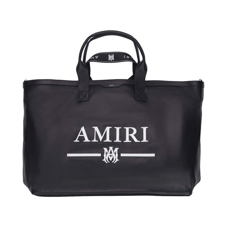 Amiri Nappa Logo Embroidery Tote Bag 'Black'