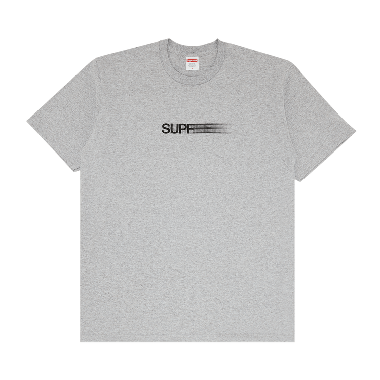 Supreme Motion Logo Tee 'Heather Grey'