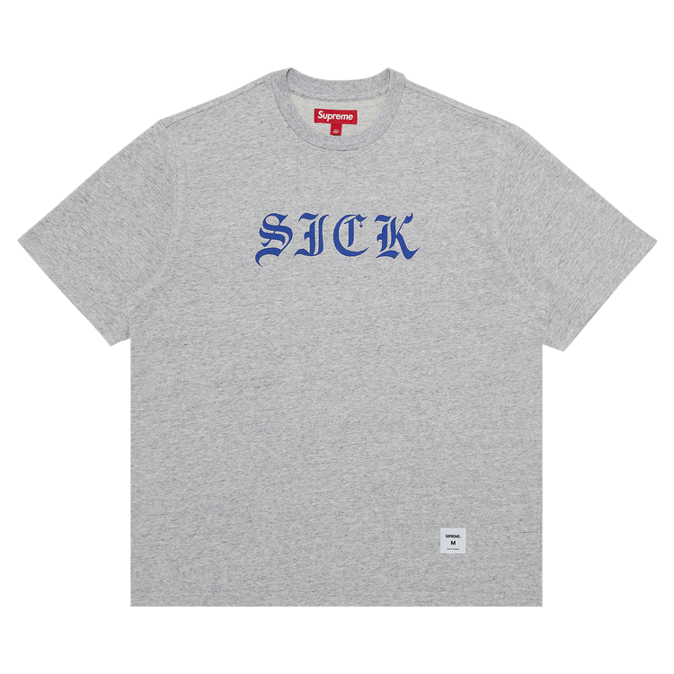 Supreme Sick Short-Sleeve Top 'Heather Grey'
