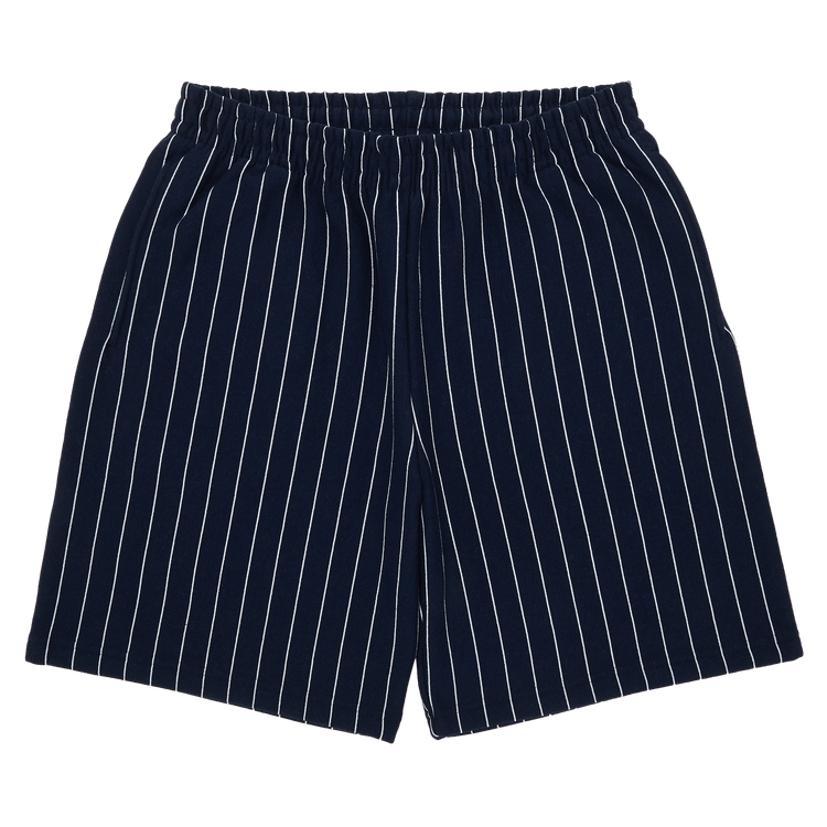 Supreme Pinstripe Sweatshort 'Navy'