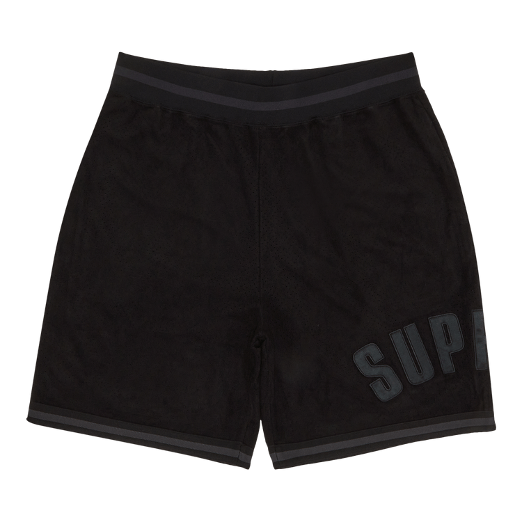 Supreme Ultrasuede Mesh Short 'Black'