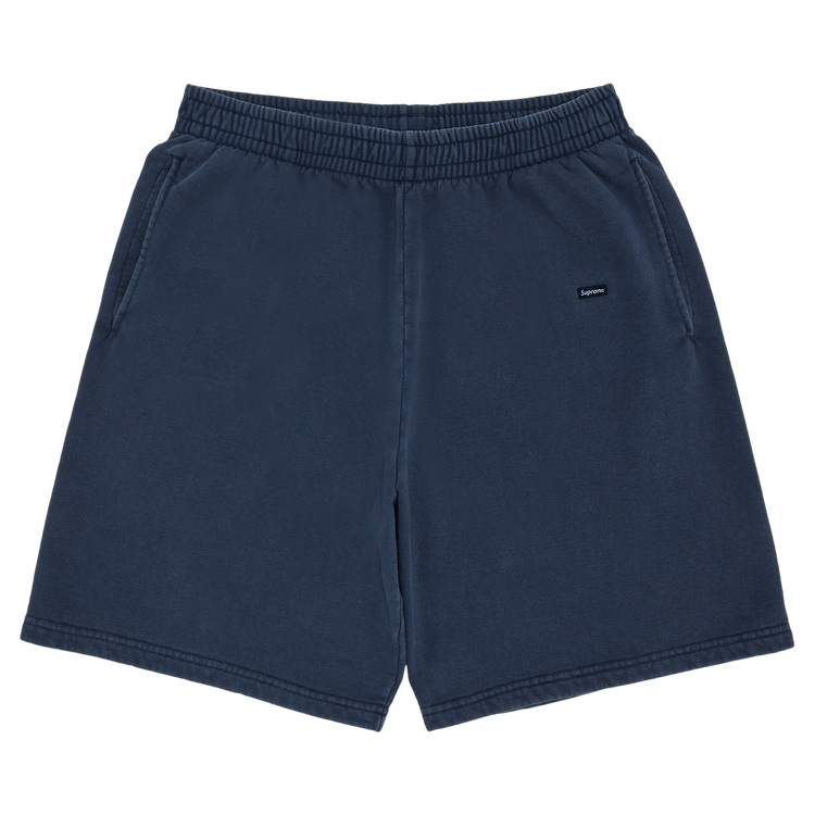 Supreme Overdyed Small Box Sweatshort 'Dark Slate'