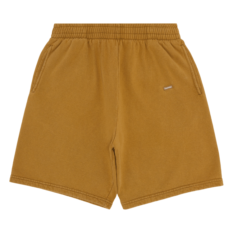 Supreme Overdyed Small Box Sweatshort 'Sand'