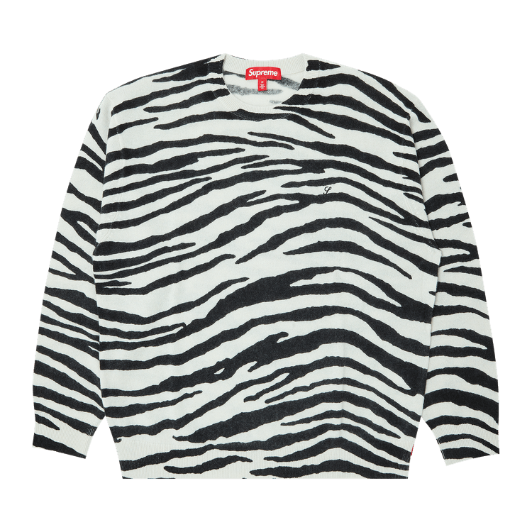 Supreme Cashmere Sweater 'Zebra'