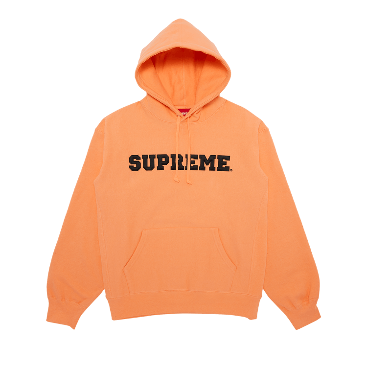 Supreme Collegiate Hooded Sweatshirt 'Peach'