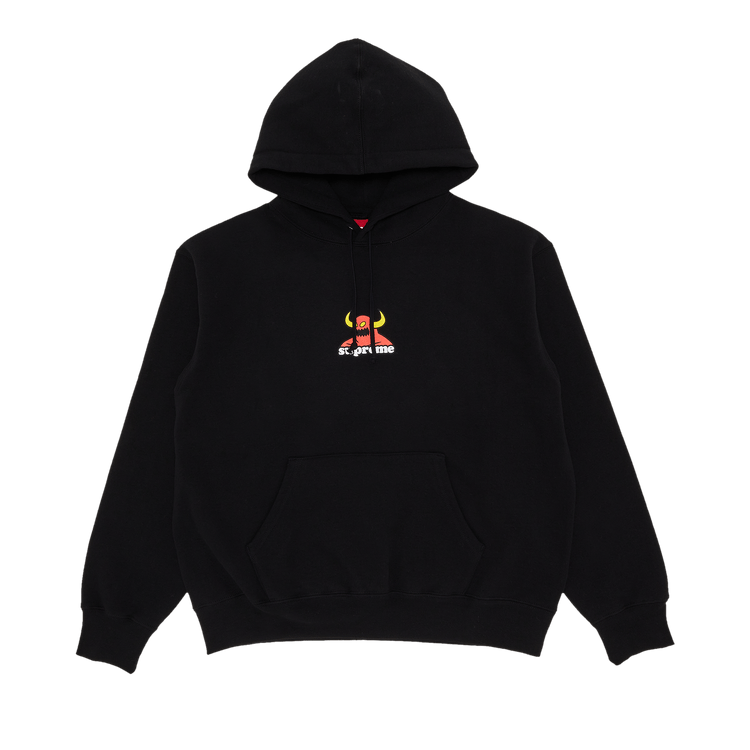 Supreme x Toy Machine Hooded Sweatshirt 'Black'