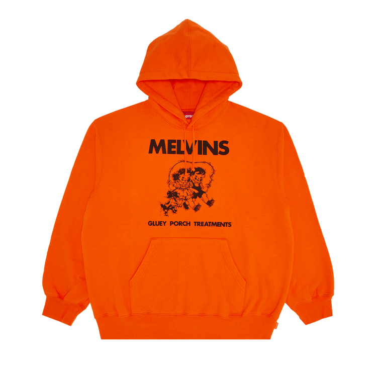 Supreme x Melvins Hooded Sweatshirt 'Bright Orange'