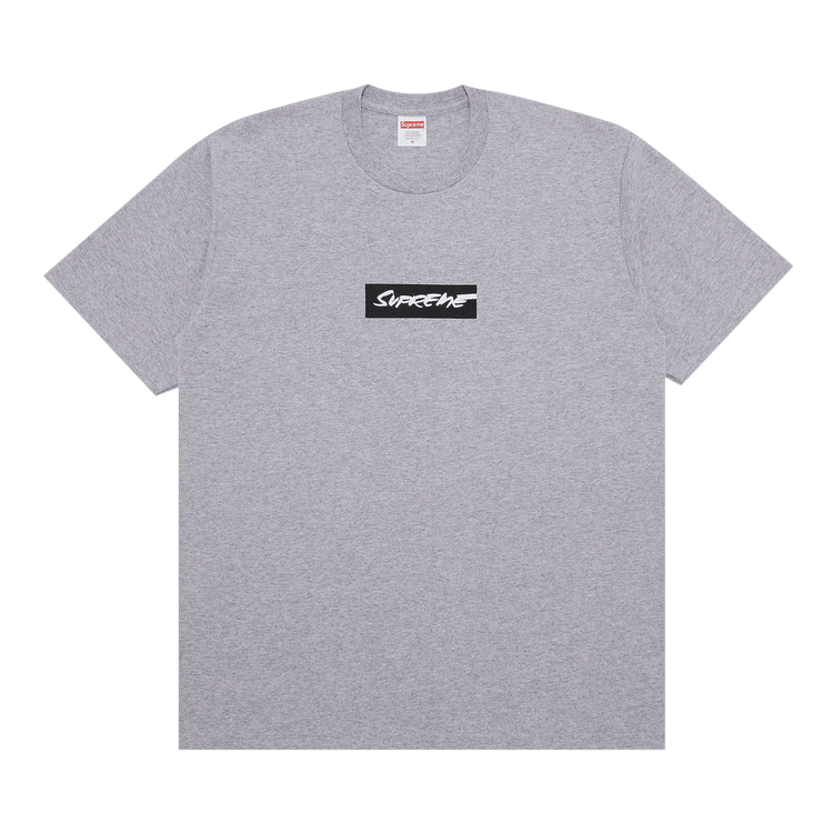 Supreme Futura Box Logo Tee 'Heather Grey'