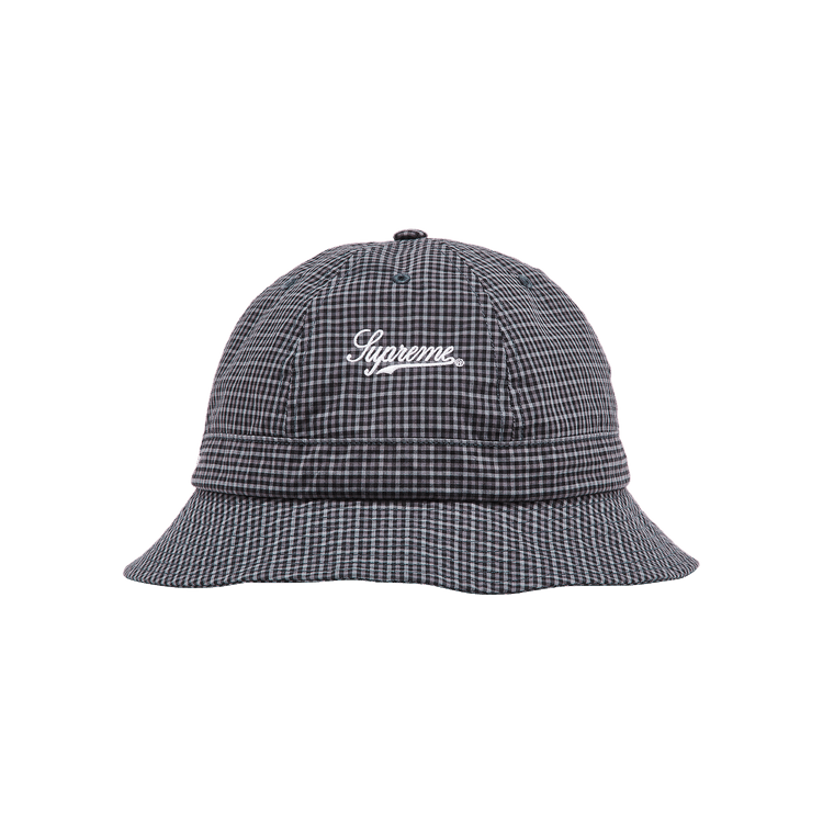 Supreme x Cordura Plaid Bell Hat 'Black'