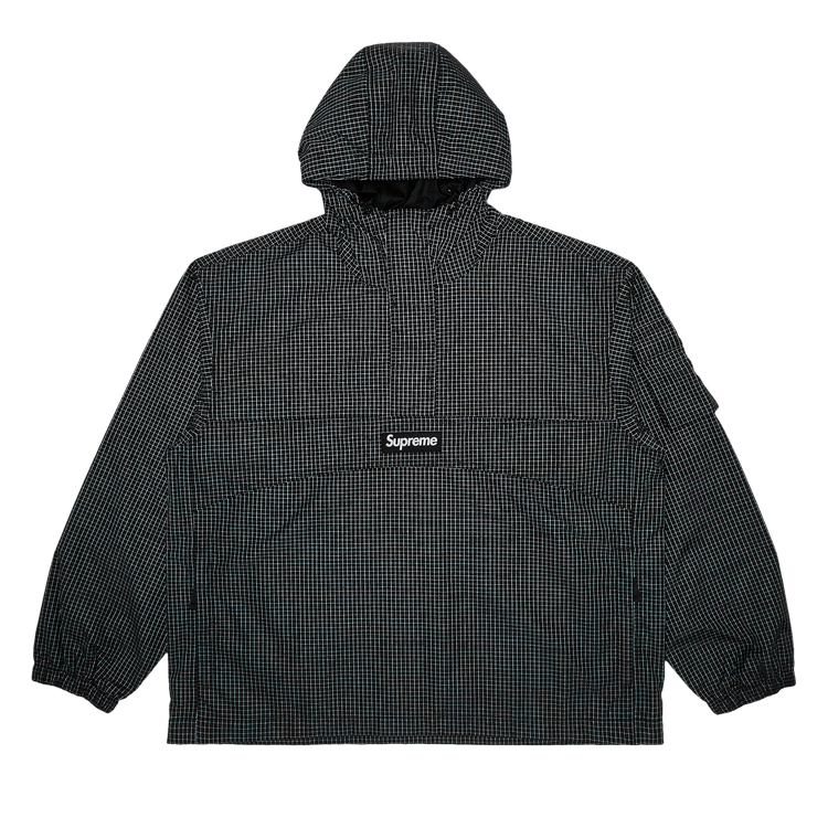 Supreme Reflective Ripstop Anorak 'Black'