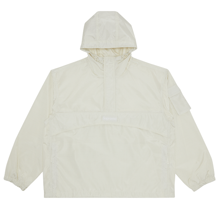 Supreme Reflective Ripstop Anorak 'White'