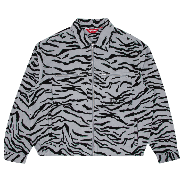 Supreme Moleskin Work Jacket 'Zebra'