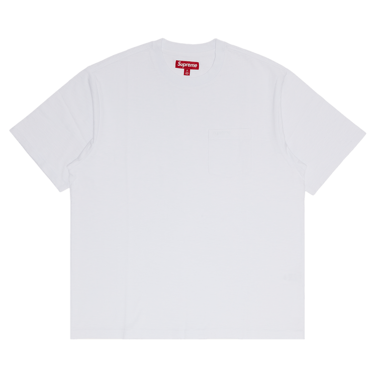 Supreme Short-Sleeve Pocket Tee 'White'