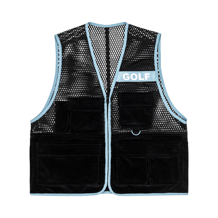 GOLF WANG Apex Vest 'Black/Light Blue'